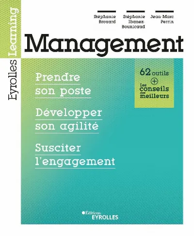 Visuel de Management, prendre son poste, développer son agilité, susciter l'engagement