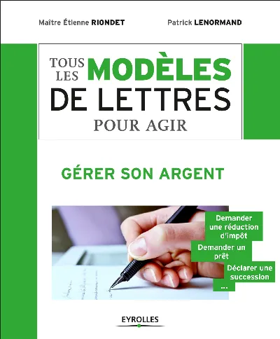 Visuel de Tous les modèles de lettres pour agir - Gérer son argent