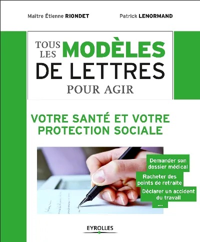 Visuel de Tous les modèles de lettres pour agir - Votre santé et votre protection sociale