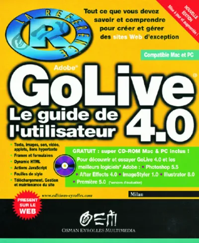 Visuel de Golive 4.0 Pour Mac Et Pc