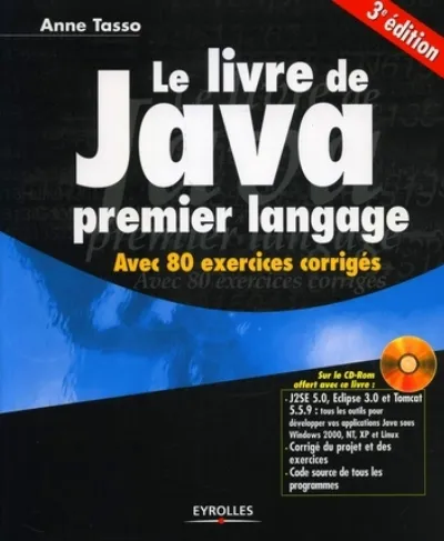 Visuel de Le livre de Java premier langage