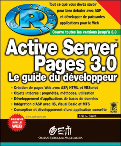 Visuel de Active Server Pages 3.0 La Référence