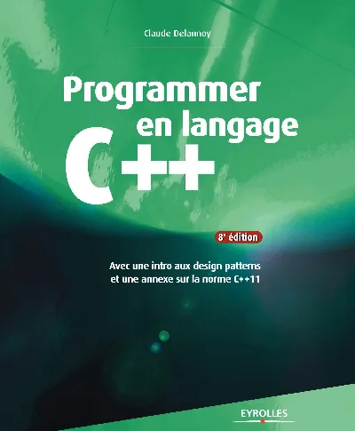 Visuel de Programmer en langage c++ avec une intro aux design patterns et une annexe sur l