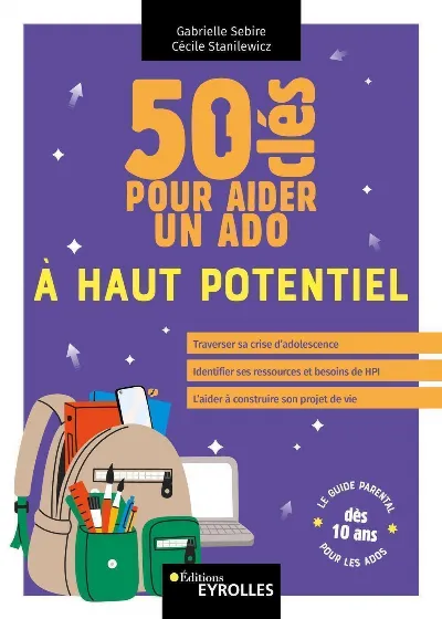 Visuel de 50 clés pour aider un ado à haut potentiel