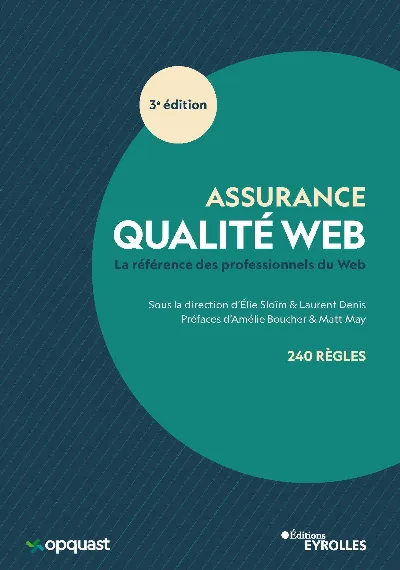 Visuel de Assurance qualité Web 3e édition