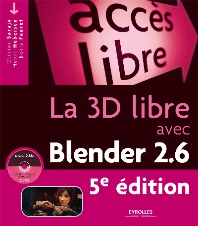 Visuel de La 3d libre avec blender 2.6