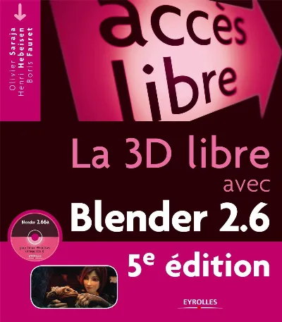 Visuel de La 3D libre avec Blender 2.6