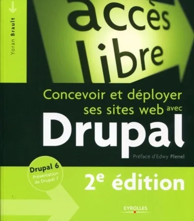 Visuel de Concevoir et déployer ses sites web avec Drupal