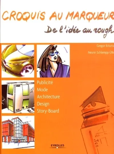 Visuel de Croquis au marqueur. de l'idee au rough. publicite. mode. architecture. design.