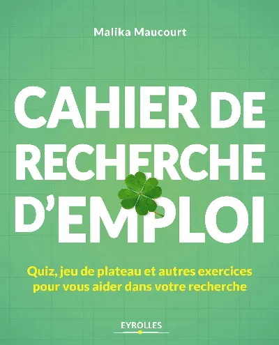 Visuel de Cahier de recherche d'emploi, quiz, jeu de plateau et autres exercices pour vous aider dans votre recherche