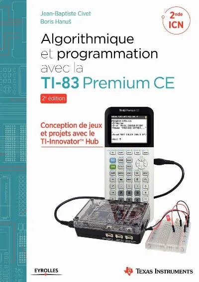 Visuel de Algorithmique et programmation avec la TI-83 Premium CE