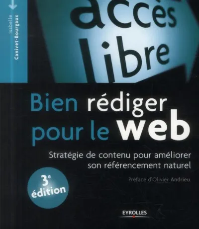 Visuel de Bien rédiger pour le web stratégie de contenu pour améliorer son référencement naturel