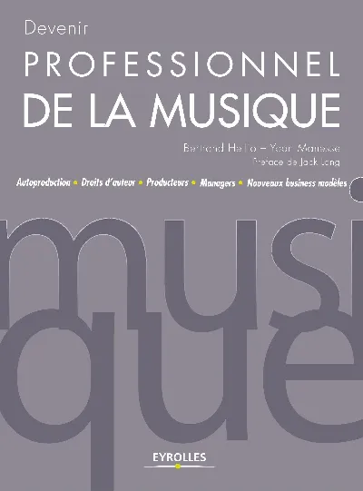 Visuel de Devenir professionnel de la musique - passé en IAD nov 19