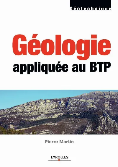 Visuel de Géologie appliquée au BTP