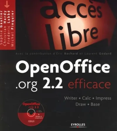 Visuel de OpenOffice.org 2.2 efficace