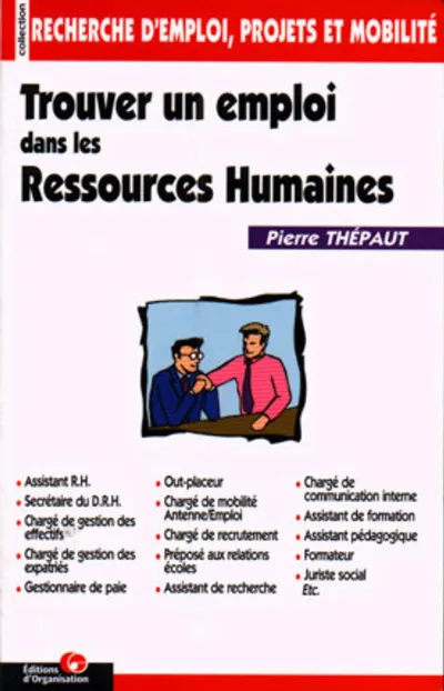 Visuel de Trouver un emploi dans les ressources humaines