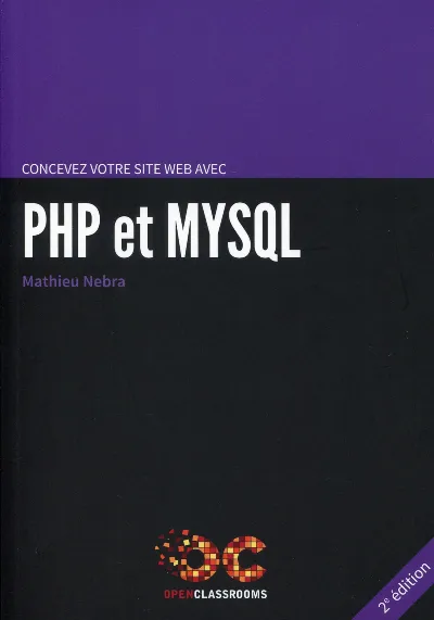 Visuel de Concevez votre site web avec php et mysql 2ed relookee