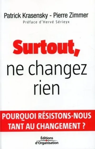 Visuel de Surtout, ne changez rien