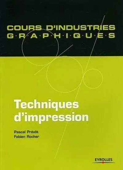 Visuel de Techniques d'impression