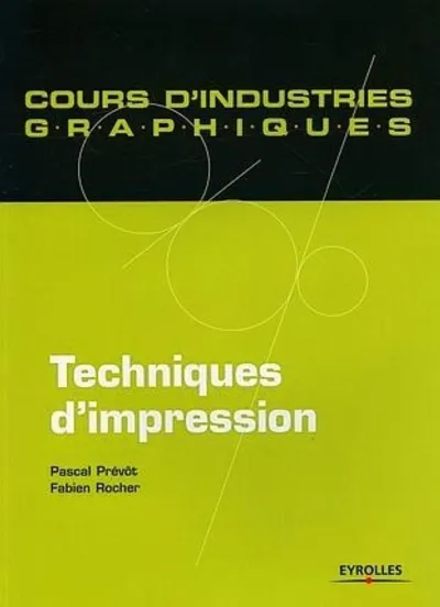 Visuel de Techniques d'impression