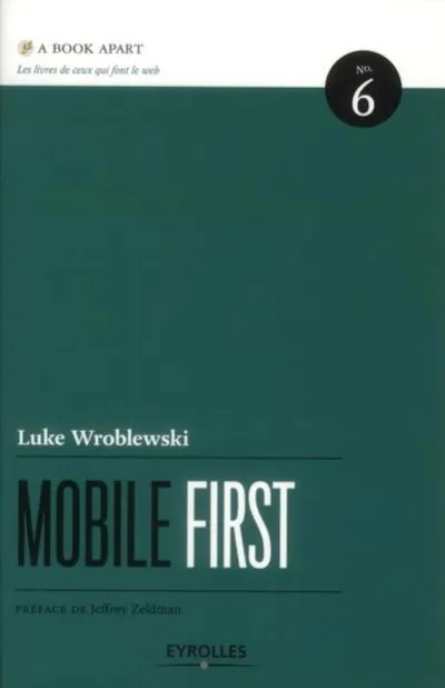 Visuel de Mobile first. guide strategique de design web mobile. n6