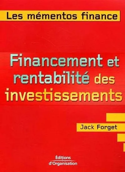 Visuel de Financement et rentabilité des investissements