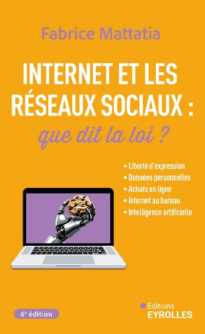 Visuel de Internet et les réseaux sociaux : que dit la loi ? 6e édition