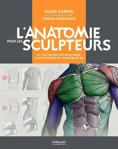 Visuel de L'anatomie pour les sculpteurs