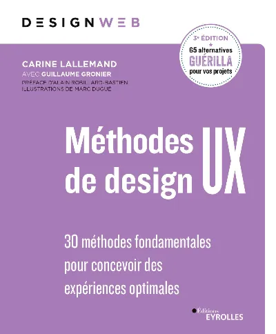 Visuel de Méthodes de design UX - 3e édition