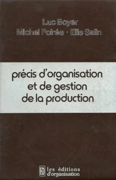 Visuel de Precis Organisation Gestion De Production