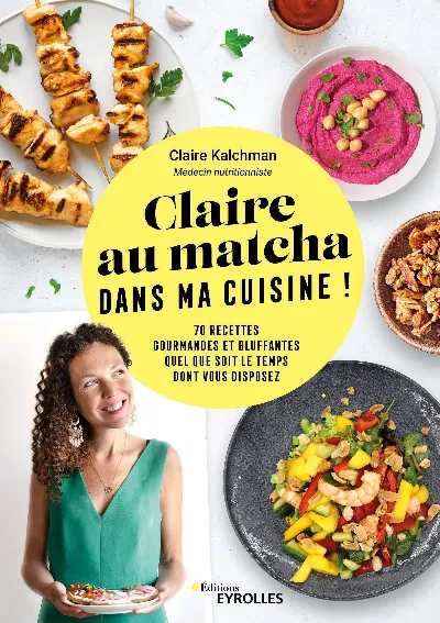 Visuel de Claire au matcha dans ma cuisine !