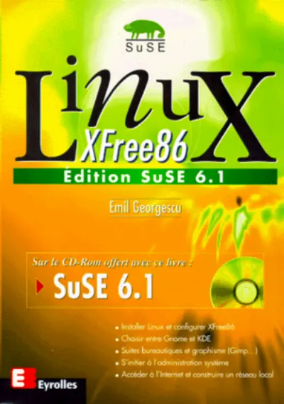 Visuel de Linux XFree86 Edition SuSE 6.1