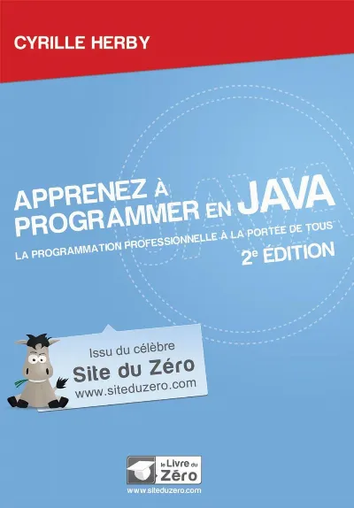 Visuel de Apprenez à  programmer en Java - 2e édition