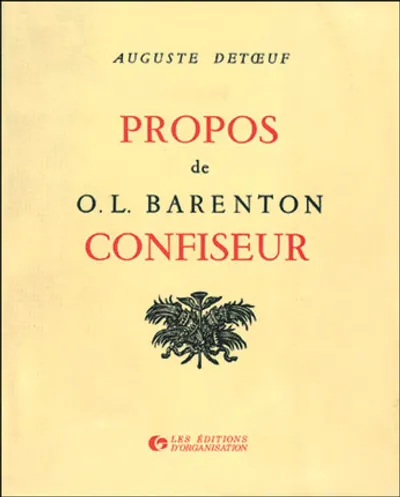 Visuel de Propos de O.L. Barenton, confiseur