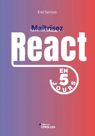 Visuel de Maîtrisez React en 5 jours