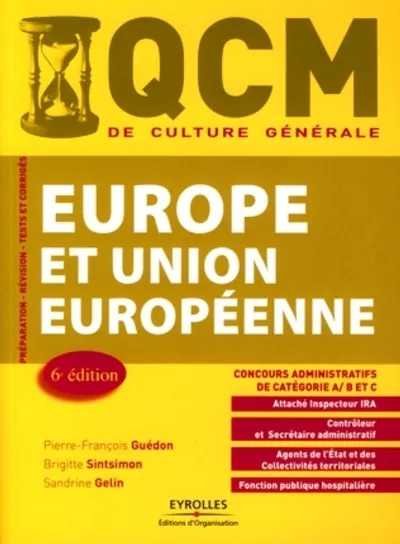 Visuel de Qcm europe et union europeenne. concours administratifs de categorie a, b et c