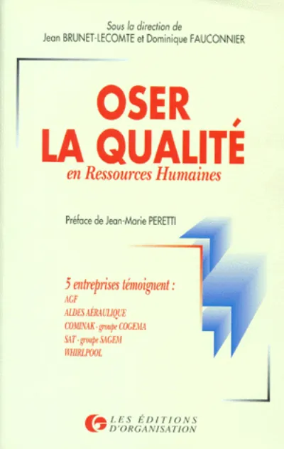 Visuel de Oser la qualité en ressources humaines