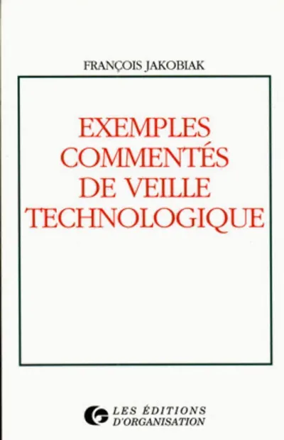 Visuel de Exemples commentés de veille technologique