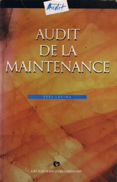 Visuel de Audit De La Maintenance