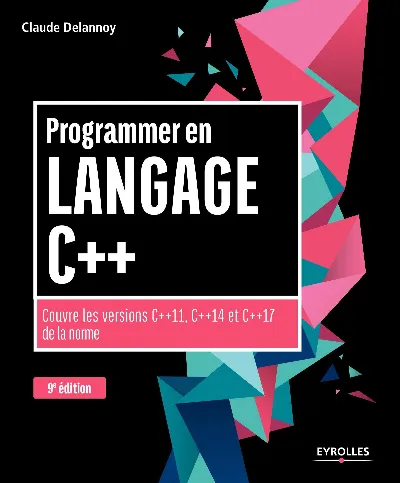 Visuel de Programmer en langage c++  9edition
