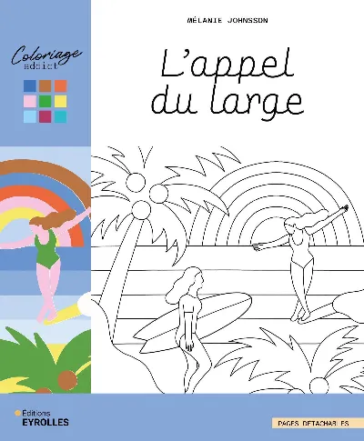 Visuel de L'appel du large - Les coloriages de Mélanie Johnsson