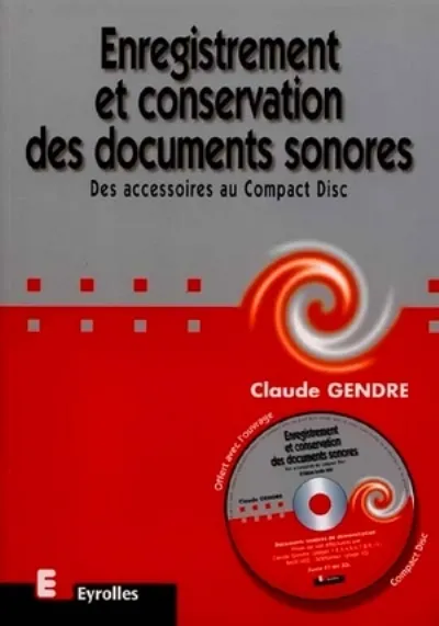 Visuel de Enregistrement et conservation des documents sonores