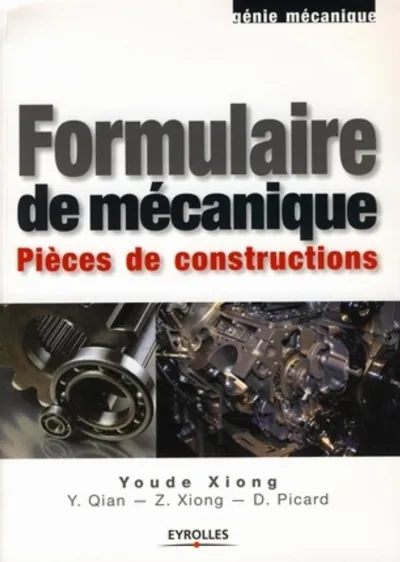 Visuel de Formulaire de mécanique