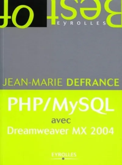 Visuel de PHP/MySQL avec Dreamweaver MX 2004