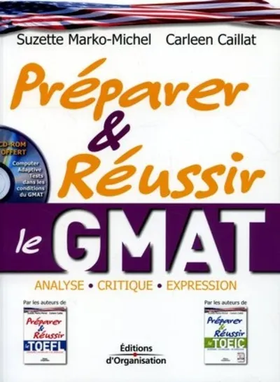 Visuel de Préparer et réussir le GMAT