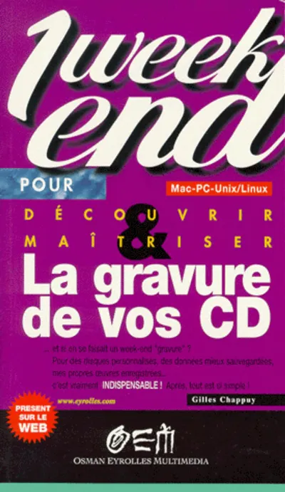 Visuel de Gravure de vos cd (1 w-e)