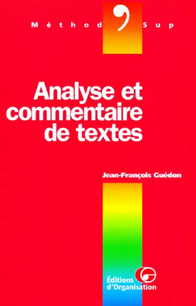 Visuel de Anal Et Commentaire Texte