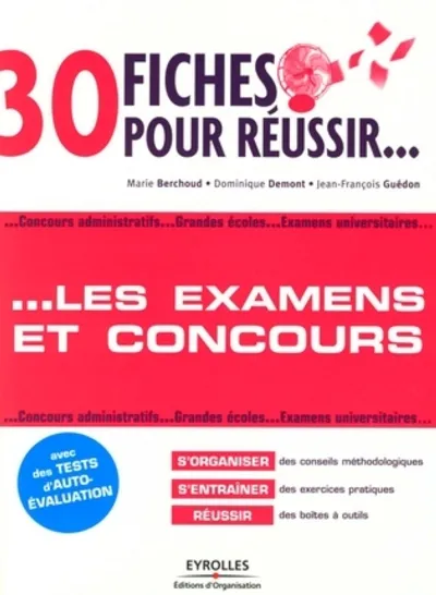 Visuel de 30 fiches pour réussir les examens et concours