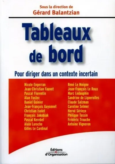 Visuel de Tableaux de bord