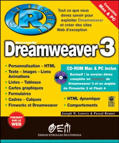 Visuel de Dreamweaver 3